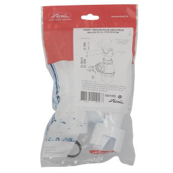 Siphon plastique Groupe de sécurité, entrée G 1", sortie G 1" 1/4, blanc