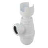 Siphon plastique Groupe de sécurité, entrée G 1", sortie G 1" 1/4, blanc
