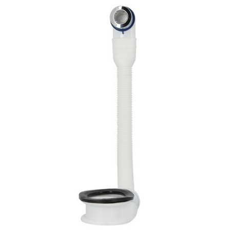 Trop plein souple annele d25 lg 355mm avec grille