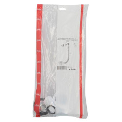 Trop plein souple annele d25 lg 355mm avec grille