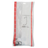 Trop plein souple annele d25 lg 355mm avec grille