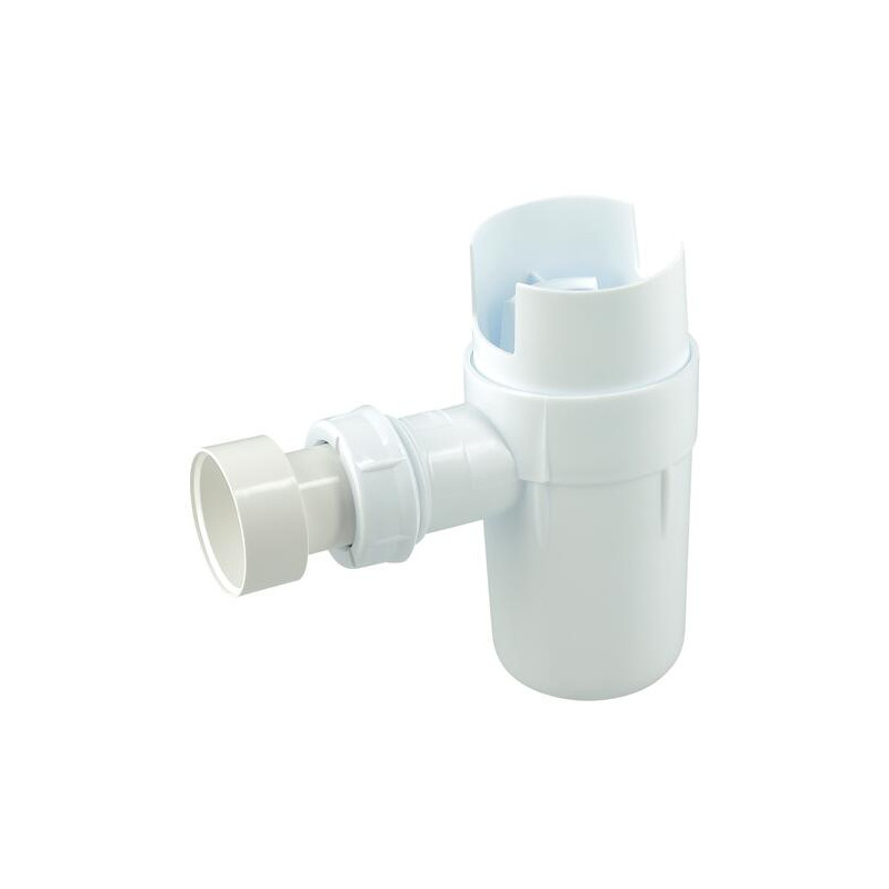 Siphon plastique Groupe de sécurité, entrée G 1", sortie G 1", douille à coller