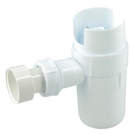 Siphon plastique Groupe de sécurité, entrée G 1", sortie G 1", douille à coller