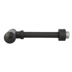 L311N-Siphon de lavabo, design ABS noir mat, Ø 32/40 mm