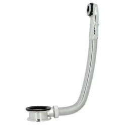 Bonde universel chrome avec intercalaire et trop plein