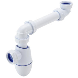 Siphon de lavabo PP EASYPHON®, à joints intégrés, Ø 32/32 mm - réf. 0202135