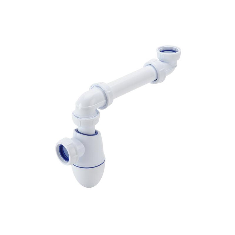Siphon de lavabo PP EASYPHON®, à joints intégrés, Ø 32/32 mm - réf. 0202135
