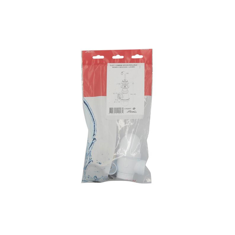 Cl217-combine lavabo a chainette