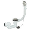 Vidage de baignoire plastique à bouchon chaînette, longeur câble 650 mm