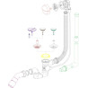 6520-vab vidhoobain clapet laiton chrome
