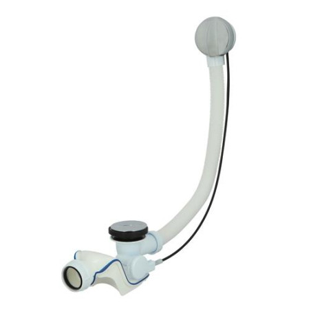 Vidage à câble VIDHOOBAIN, avec siphon ultra-plat auto-nettoyant, clapet Ø 70 mm