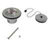 Bonde et vidage plastique pour éviers 1 cuve, Ø 84 mm, perçage 60 mm