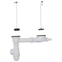 56352-tub bondes grès+siphon 552
