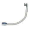 Intercalaire de bonde lavabo, à joints intégrés, grille chromée Ø 30 mm