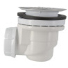 Bonde receveur de douche, Ø 60 mm, sortie horizontale Ø 40 mm, à grille