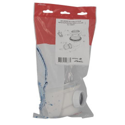 Bonde receveur de douche, Ø 90 mm, sortie horizontale Ø 40 mm, grille inox