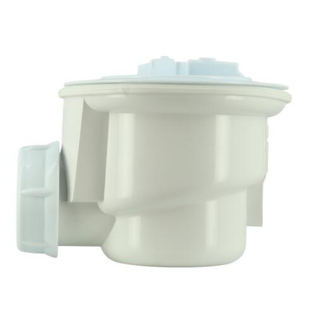 Bonde receveur de douche, sans capot, Ø 90 mm, sortie horizontale Ø 40 mm