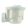 Bonde receveur de douche, sans capot, Ø 90 mm, sortie horizontale Ø 40 mm
