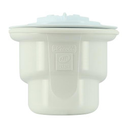Bonde receveur de douche, sans capot, Ø 90 mm, sortie horizontale Ø 40 mm