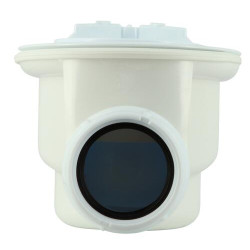 Bonde receveur de douche, sans capot, Ø 90 mm, sortie horizontale Ø 40 mm