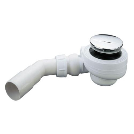 Tb50-bonde douche 50 turboflow capot abs chr