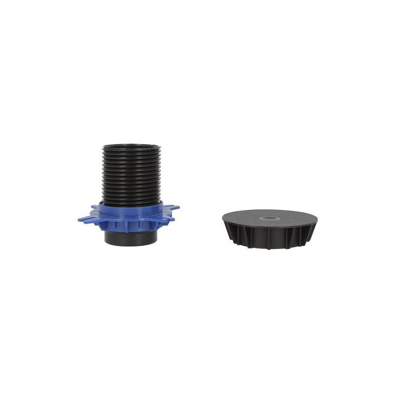 Jeu de 4 pieds réglables pour receveur de douche 120/60-155