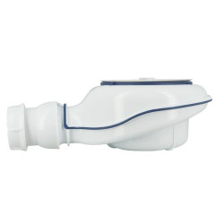 Bonde receveur de douche TURBOFLOW®2, technologie bi-matière, sans capot