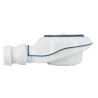 Bonde receveur de douche TURBOFLOW®2, technologie bi-matière, sans capot