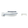Bonde receveur de douche TURBOFLOW®-XS Magnetech®, sans capot, Ø 90, sortie Ø 40