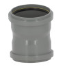 Coude 15° CR8 Ø160 mm Femelle/Femelle Joint Fixe Gris