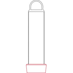 5591-surverse en inox l175mm