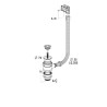 510-bonde panier manu evier inox d50 av/tp
