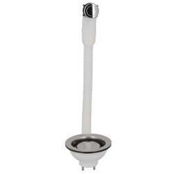 514pds-bonde evier tp rond gdu panier design std
