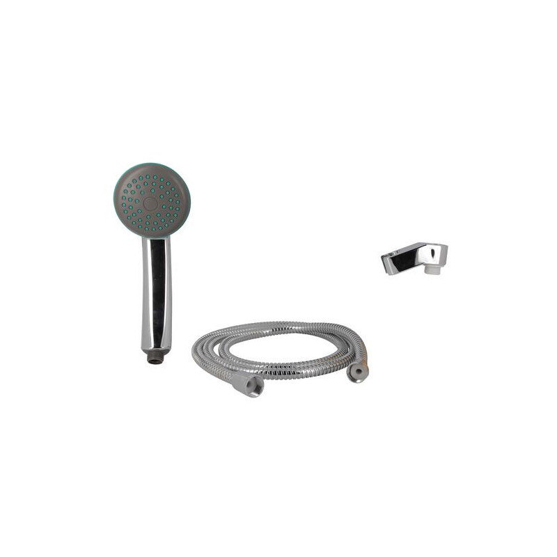 Set de douche Hydrosenso, LINER, chromé, 1 jet, anticalcaire, Ø 90