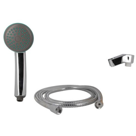 Set de douche Hydrosenso, LINER, chromé, 1 jet, anticalcaire, Ø 90