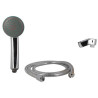 Set de douche Hydrosenso, LINER, chromé, 1 jet, anticalcaire, Ø 90