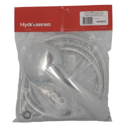 Set de douche Hydrosenso, LINER, chromé, 1 jet, anticalcaire, Ø 90