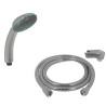 Set de douche Hydrosenso, LINER, chromé, 1 jet, anticalcaire, Ø 90