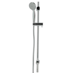 Ensemble douche sur barre Hydrosenso LANA, chromé, 1 jet, anticalcaire