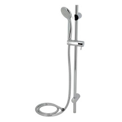 Ensemble douche sur barre Hydrosenso LANA, chromé, 1 jet, anticalcaire