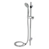 Ensemble douche sur barre Hydrosenso LANA, chromé, 1 jet, anticalcaire