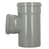 Embranchement 87°30 Ø200/160 mm Mâle/Femelle Joint Standard Gris