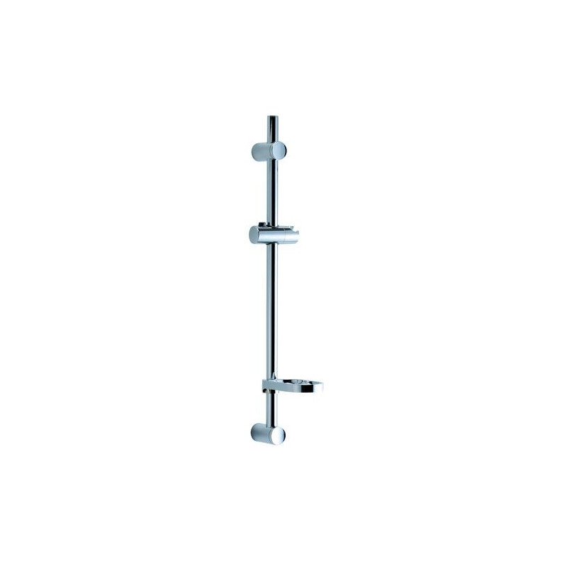 B502y-barre douche Ø25 entraxe reg+portsav