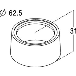915cr-bague intercalaire cr / siph.design