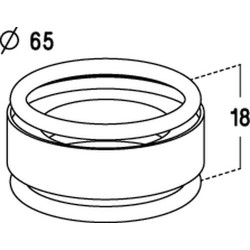 916cr-bague intercalaire cr pour bols