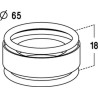916cr-bague intercalaire cr pour bols