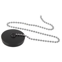 D200-set 5 bouchons chai.noirs baign.d45