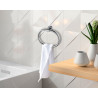 Anneau porte-serviette mural COX / ORTENCE