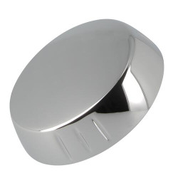 Volant abs chromé brillant + axe métal