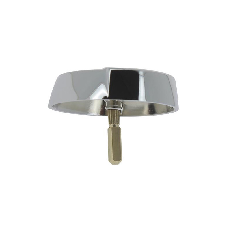 Volant abs chromé brillant + axe métal - réf. 0411287